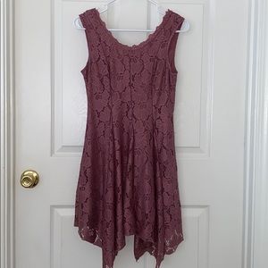 Altar’d State Purple Lace Dress Size XS